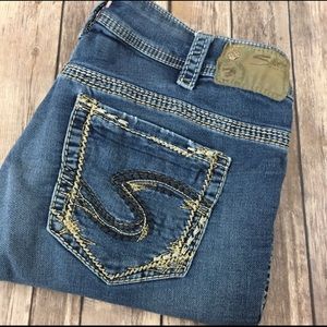 Silver Jeans Suki Mid Rise Joga Pencil Skinny 14